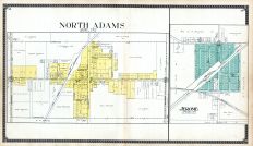 North Adams, Jerome, Hillsdale County 1916 Published by Standard Map Company
